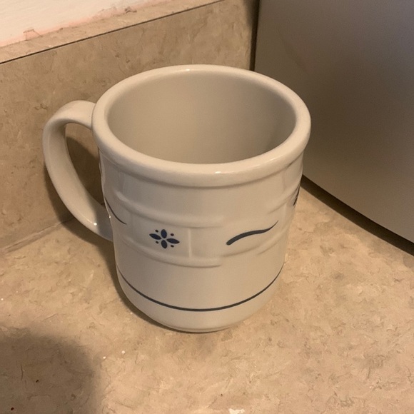 Longaberger Mug, coffee/ tea, Traditional Blue Ivory - Picture 5 of 5